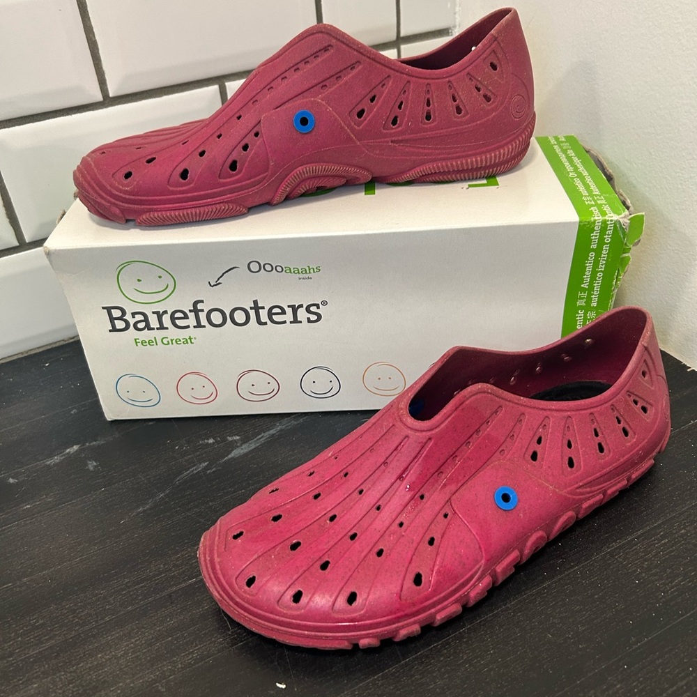 Classic Fuchsia Slip-On Shoes